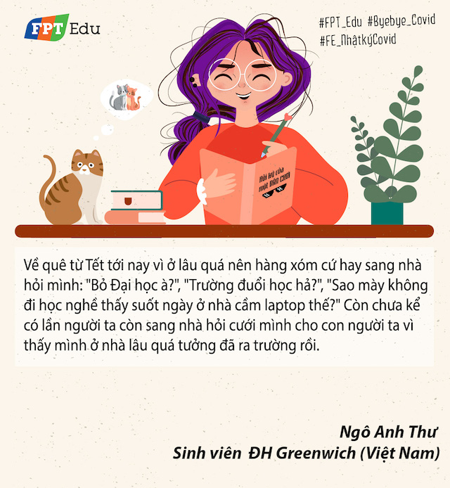 Trend mới trong mùa dịch của sinh viên FPT Edu: Ở nhà viết nhật ký